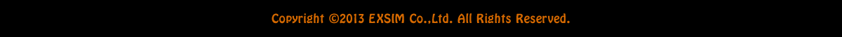 copyright ©2013 EXSIM Co..Ltd. ALL Right Reserved.
